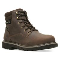 Wolverine Men's Revival 90° 6" Waterproof Work Boots, Dark Brown