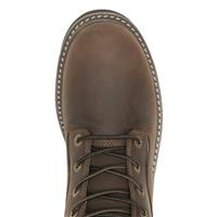 Wolverine Men's Revival 90° 6" Waterproof Work Boots, Dark Brown