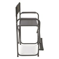 Fold-down footrest