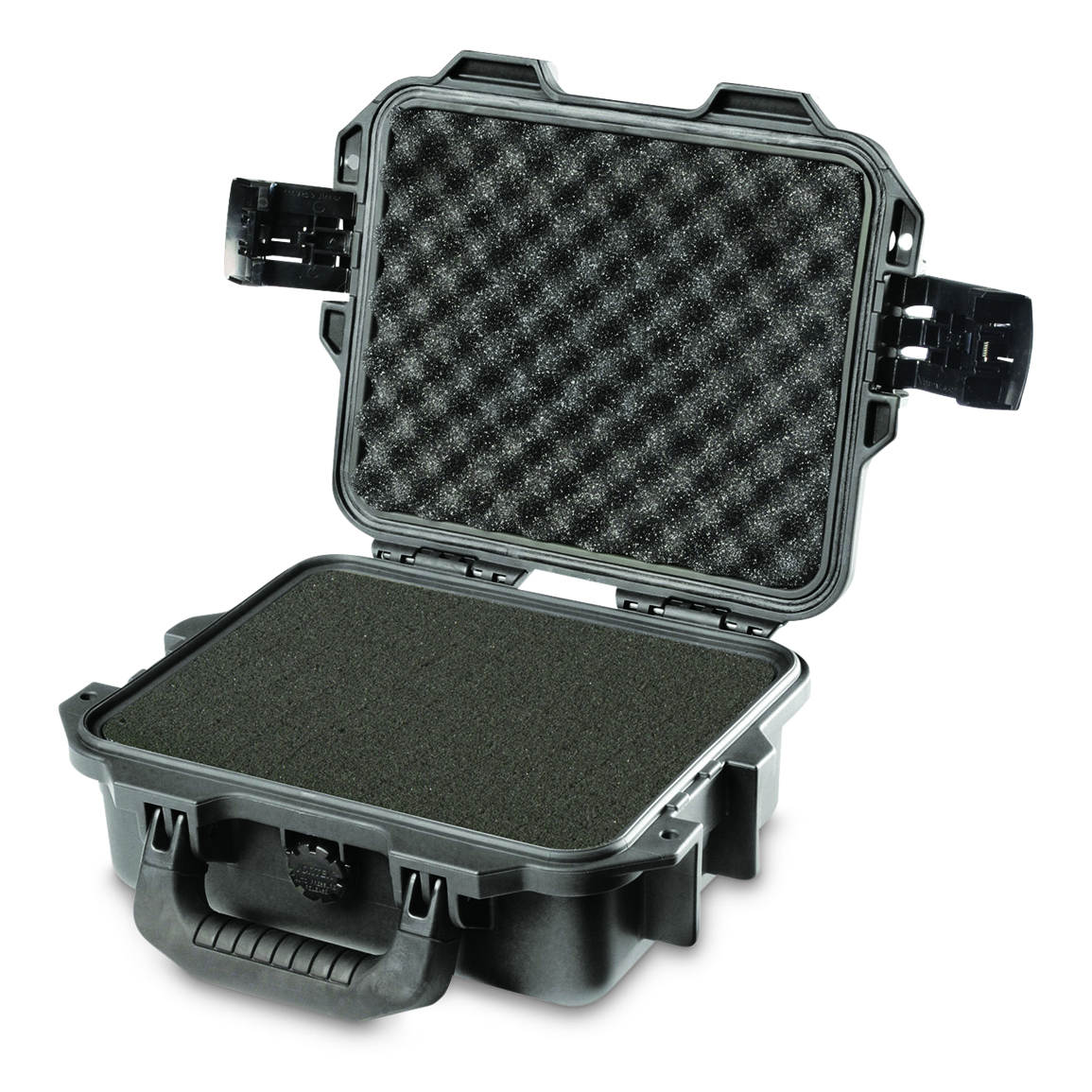 Eggshsll foam interior can easily be customized for a handgun and accessories, etc.