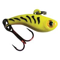Kenders T-Rip Tungsten Mini Vibe Bait, Tiger/glow