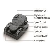 Programmable foot pedal for precise control
