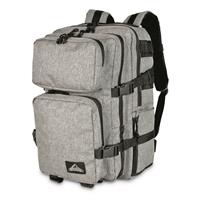 Compression straps for reducing bulk