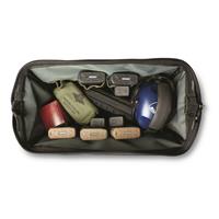 Large mouth with metal frame for easy access