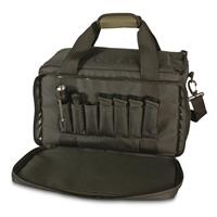 Lockable zip front compartment with 7 mag holders