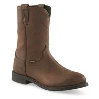 Premium full-grain leather upper