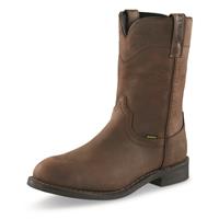 Premium full-grain leather upper