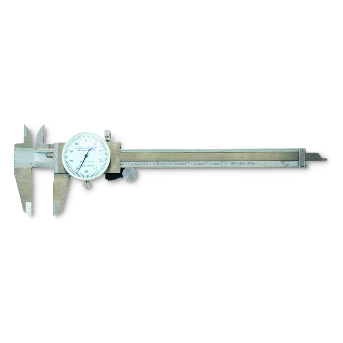 Frankford Arsenal Stainless Steel Dial Caliper 738436, Gunsmithing at