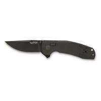SOG Tac XR Blackout Folding Knife