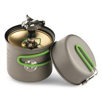 Includes compatible Pot and Fry Pan