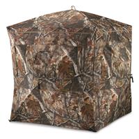 Brush loops around top of blind for adding your own concealment