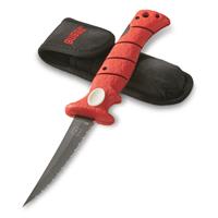 Bubba 5" Stiff Serrated Folding Fillet Knife