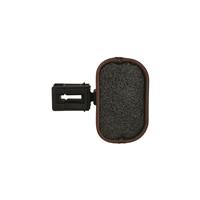 Quick-disconnect design features a snap bracket that fits any bow limb width