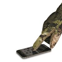 Touch-sensitive middle, forefinger and thumb