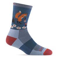 Darn Tough Women's Hiker Micro Crew Lightweight Socks, Critter Club Vapor