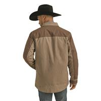 Wrangler Men's Mixed Canvas Chore Coat | Sportsman's Guide