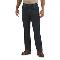 Wrangler Riggs werkkleding voor heren, vlambestendige spijkerbroek met losse pasvorm, 64W x 32L