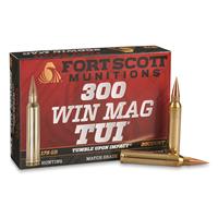 Fort Scott Tumble Upon Impact Ammo, .300 Win. Mag., SCS, 175 Grain, 20 Rounds