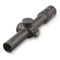 Vector Continental X6 1-6x28mm Rifle Scope, FFP VCT-BNW BDC Illuminated Reticle