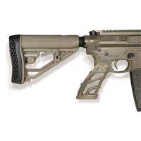 Adaptive Tactical EX Performance M4-Style Adjustable AR Stock for Mil-Spec Tubes, FDE