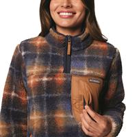 Columbia Women's West Bend™  Quarter Zip II Fleece Pullover, Collegiate Navy Omblur