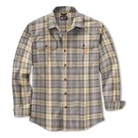 Carhartt Loose Fit Heavyweight Flannel Shirt, Carhartt Gray