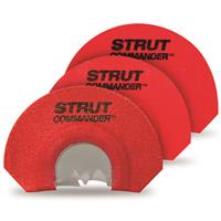 Strut Commander Death Row Turkey Mouth Calls, 3 Pack