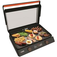 Glass hood for cooking and steaming