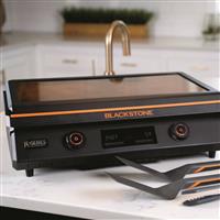 Glass hood for cooking and steaming