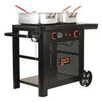 Includes Cart with side shelf and wheels