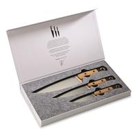 Benchmade 4000BK-02 3 Piece Kitchen Set, Maple Valley