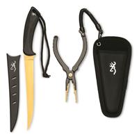 Browning White Water Fillet Knife and Pliers Combo Set