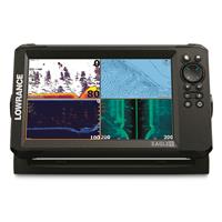Lowrance Eagle 9" TripleShot Fishfinder with C-MAP for U.S. and Canada
