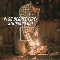 90º fire-striking edge