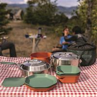 Create a full-size feast for your entire camping crew