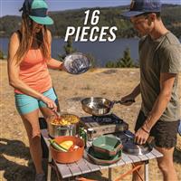Create a full-size feast for your entire camping crew