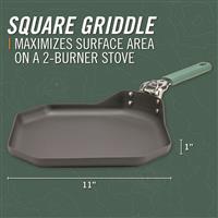 Non-stick carbon steel griddle pan
