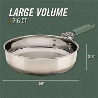 2.6 quart saute pan