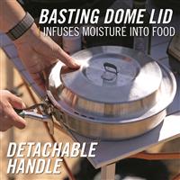 Basting dome lid