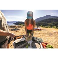Create a professional outdoor kitchen