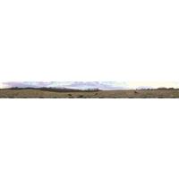 The Camera's software "stitches" the images together to create a panoramic view