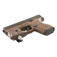 Battery can be swapped without removing unit from gun