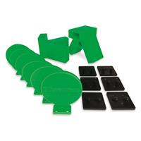 Throom 6” Round BOUNCEBACK Series Target Set, (6) 6