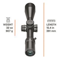 Bushnell 5-30x56mm Match Pro ED Rifle Scope, FFP DM2 (MRAD) Illuminated Reticle