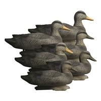Higdon Battleship Black Duck Decoys, 6 Pack