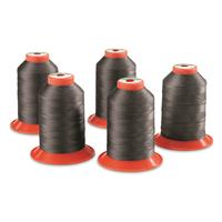 U.S. Military Surplus Serafil 20 600m Polyester Sewing Thread, 5 Pack ...