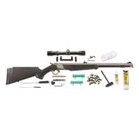 CVA Wolf V2 Muzzleloader, .50 Cal., 24" Barrel, Stainless/Black, w/Scope & Accessories