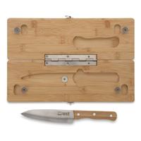 Knife stows inside Board
