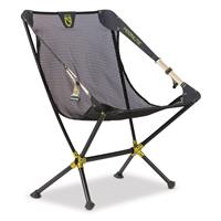 NEMO Moonlite Reclining Camp Chair, Black Pearl