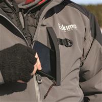 Eskimo Superior Ice Fishing Jacket, Black/gray